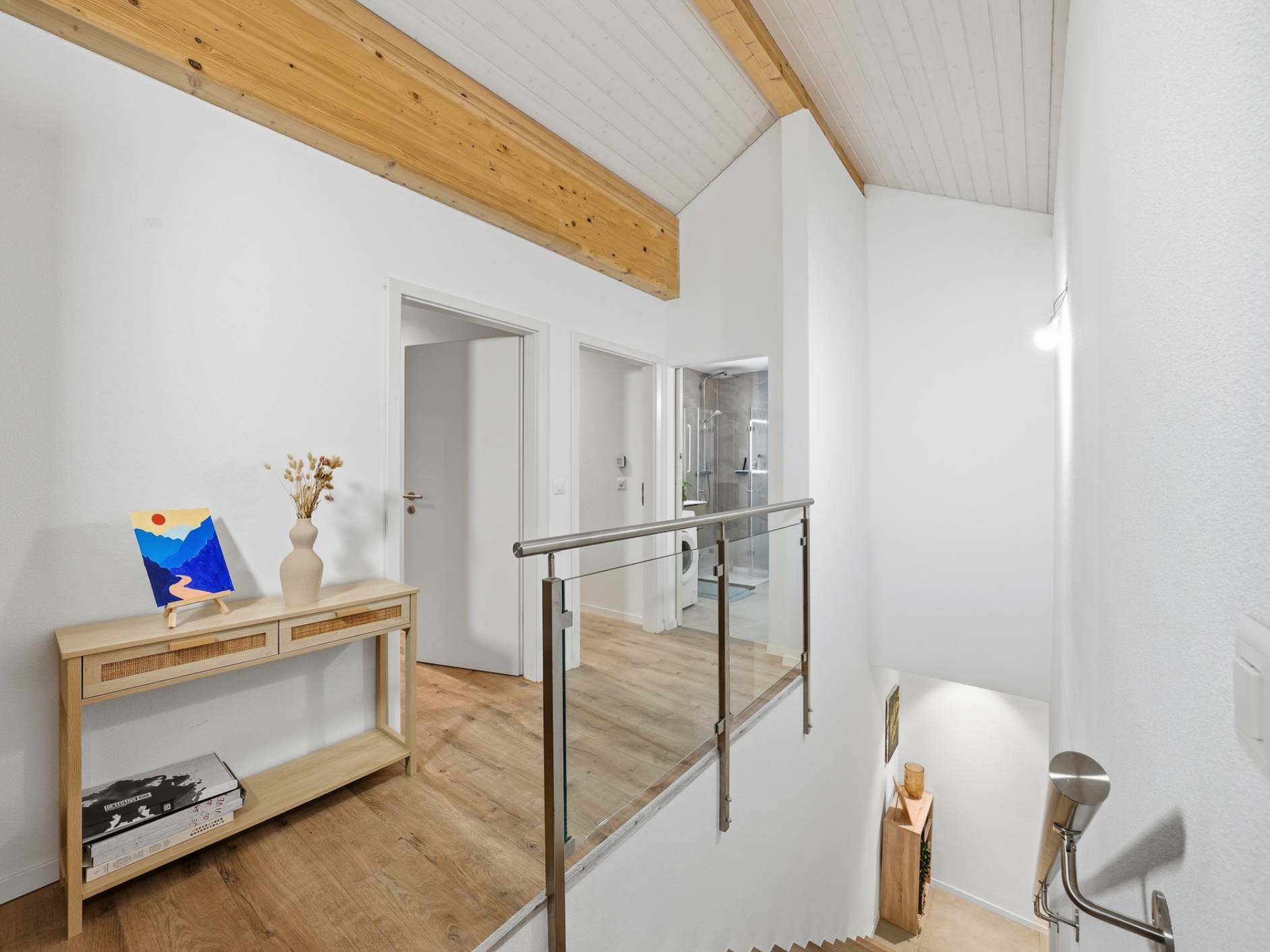 Palier et circulation intérieure du duplex